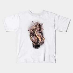 A swimming mermaid Kids T-Shirt